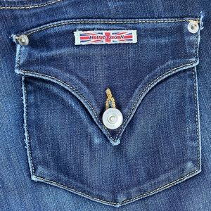 Hudson Collin Mid-rise Skinny Crop Jeans SIZE:28